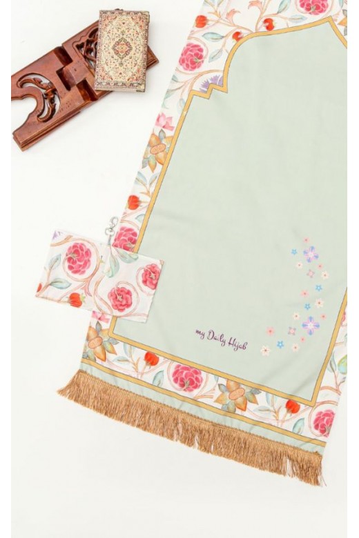 Sajadah Travel Azzura Rumbai Mint
